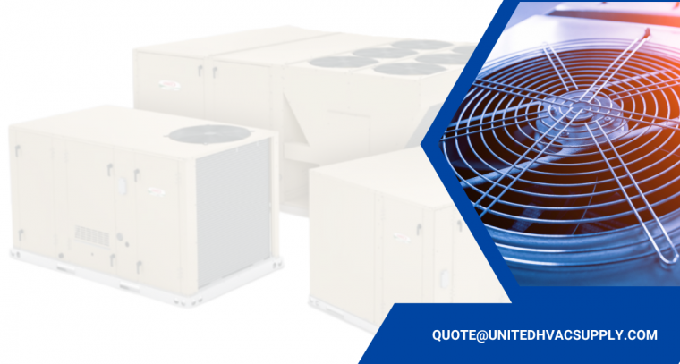 Red and Blue Modern HVAC Service Instagram Post